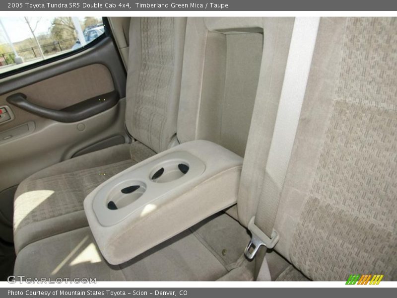 Timberland Green Mica / Taupe 2005 Toyota Tundra SR5 Double Cab 4x4