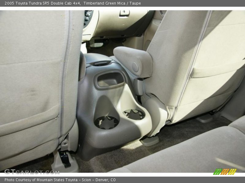 Timberland Green Mica / Taupe 2005 Toyota Tundra SR5 Double Cab 4x4
