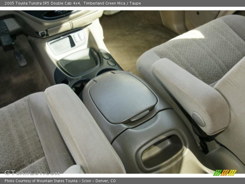 Timberland Green Mica / Taupe 2005 Toyota Tundra SR5 Double Cab 4x4