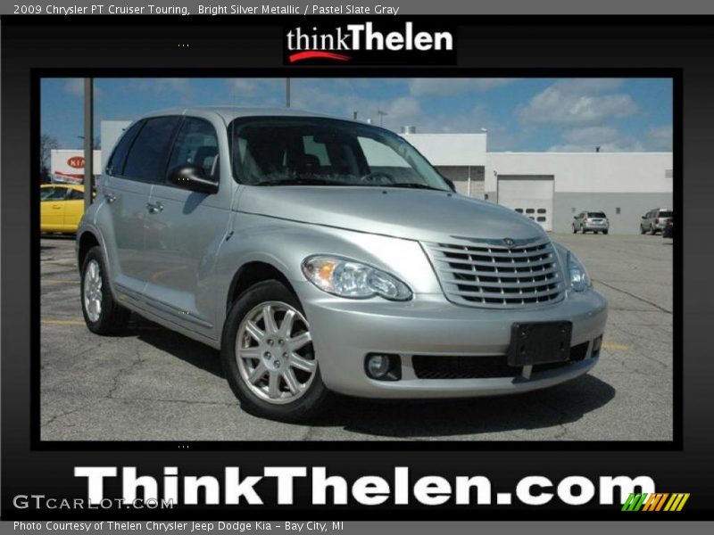 Bright Silver Metallic / Pastel Slate Gray 2009 Chrysler PT Cruiser Touring