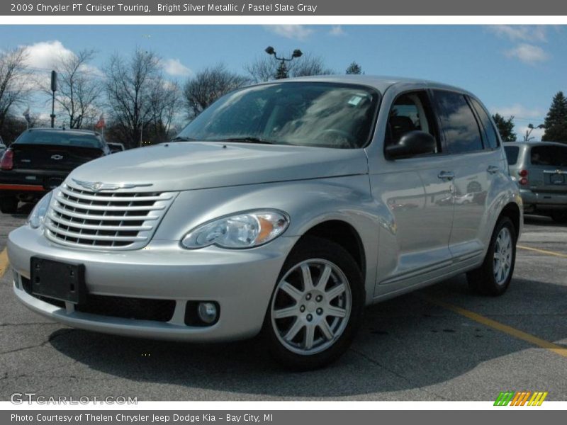 Bright Silver Metallic / Pastel Slate Gray 2009 Chrysler PT Cruiser Touring
