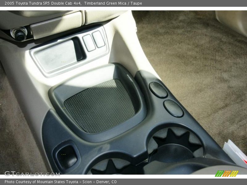 Timberland Green Mica / Taupe 2005 Toyota Tundra SR5 Double Cab 4x4