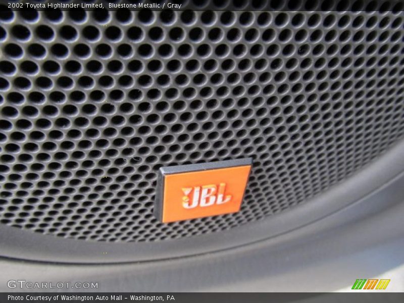 Bluestone Metallic / Gray 2002 Toyota Highlander Limited