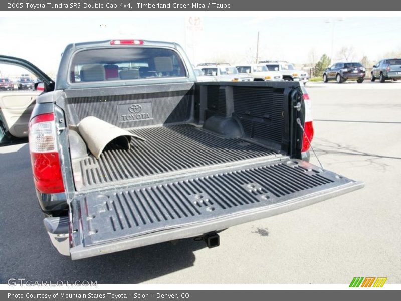 Timberland Green Mica / Taupe 2005 Toyota Tundra SR5 Double Cab 4x4