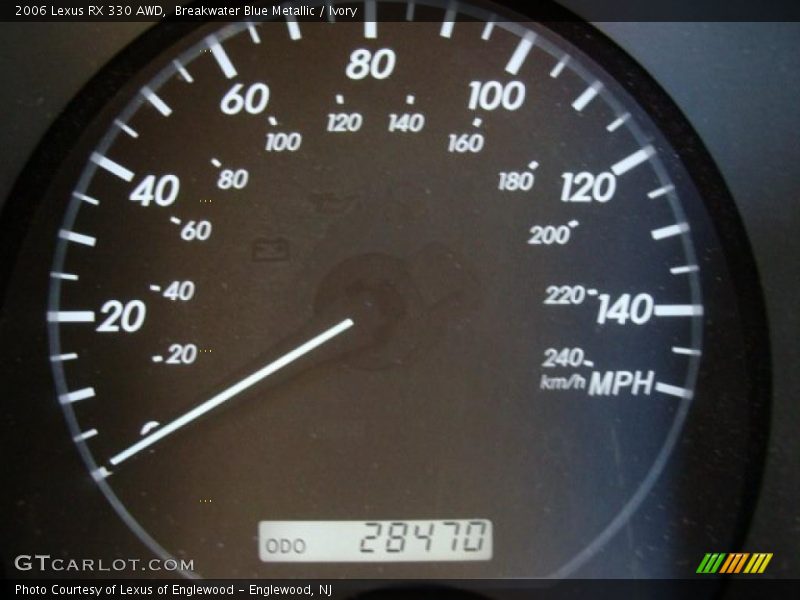 Breakwater Blue Metallic / Ivory 2006 Lexus RX 330 AWD