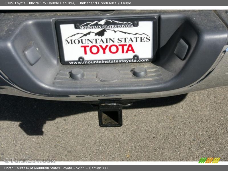 Timberland Green Mica / Taupe 2005 Toyota Tundra SR5 Double Cab 4x4