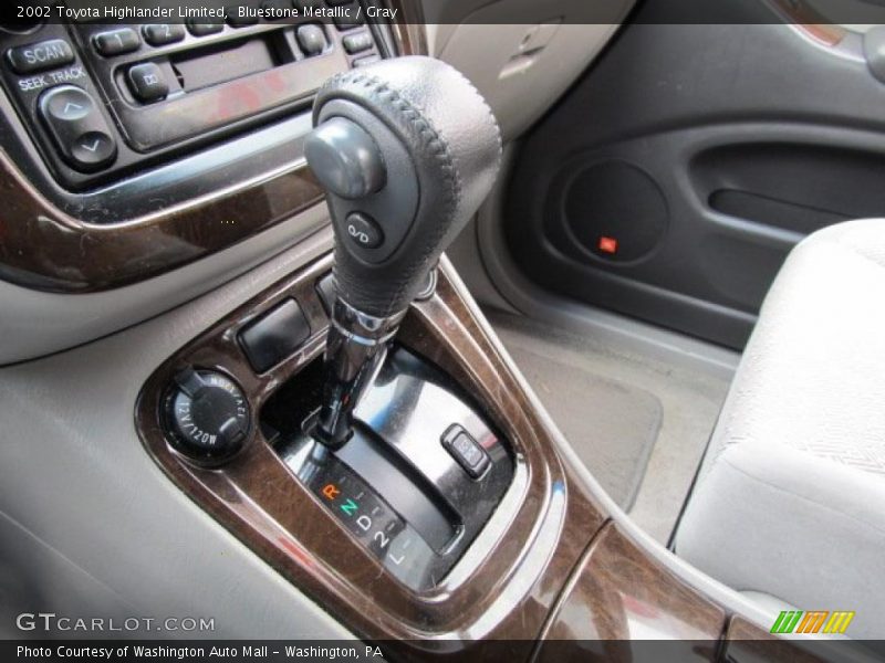Bluestone Metallic / Gray 2002 Toyota Highlander Limited