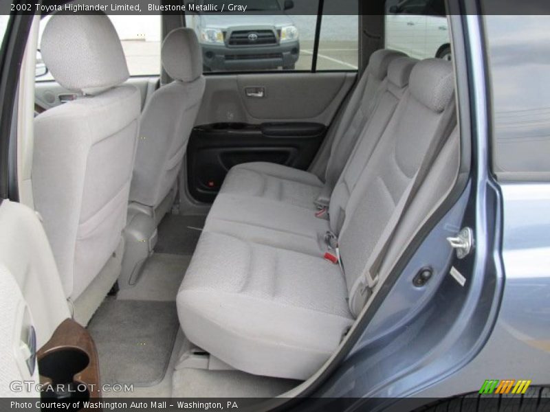 Bluestone Metallic / Gray 2002 Toyota Highlander Limited