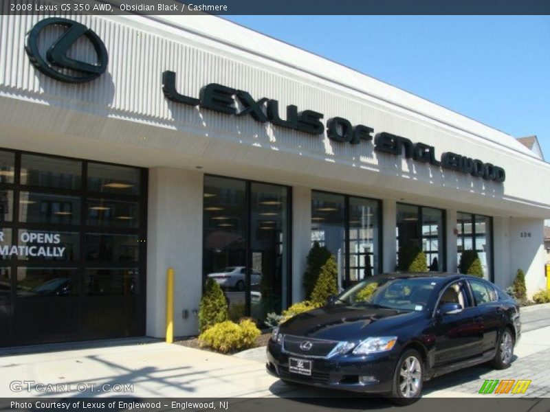 Obsidian Black / Cashmere 2008 Lexus GS 350 AWD
