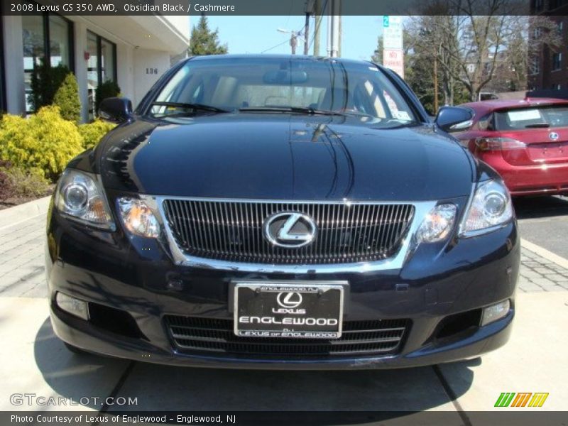 Obsidian Black / Cashmere 2008 Lexus GS 350 AWD
