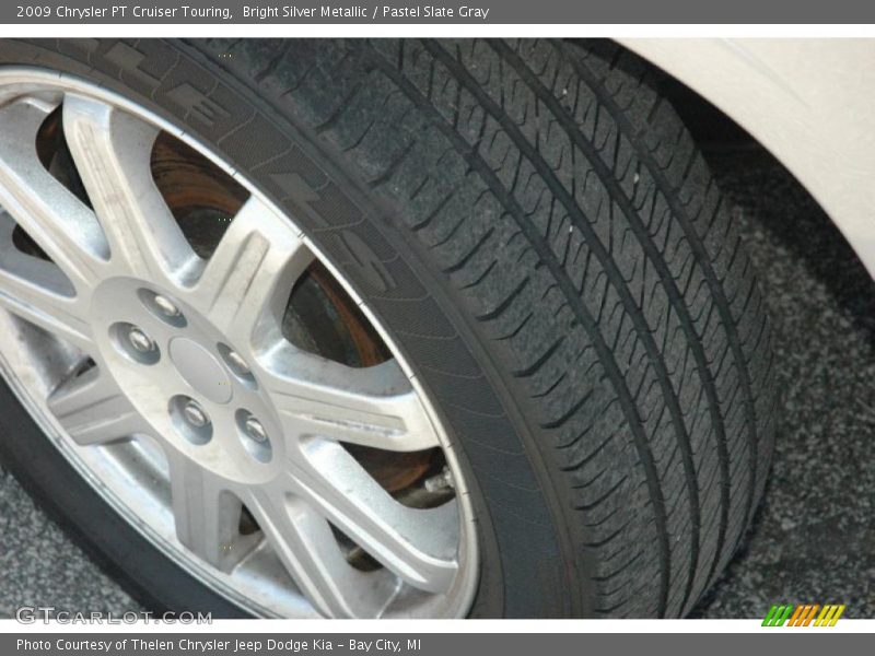 Bright Silver Metallic / Pastel Slate Gray 2009 Chrysler PT Cruiser Touring