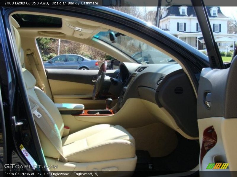 Obsidian Black / Cashmere 2008 Lexus GS 350 AWD