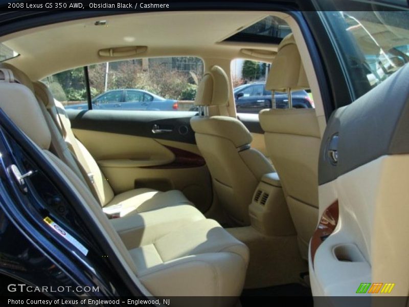 Obsidian Black / Cashmere 2008 Lexus GS 350 AWD