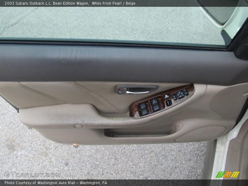 Door Panel of 2003 Outback L.L. Bean Edition Wagon