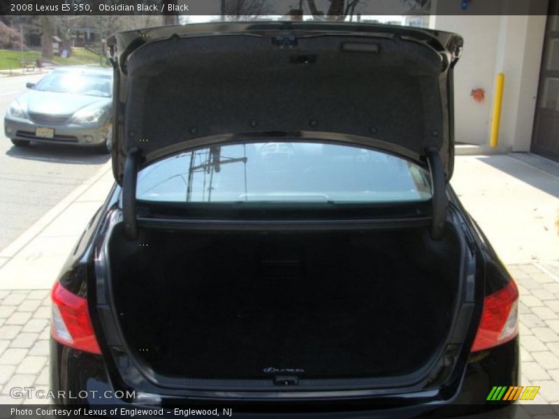 Obsidian Black / Black 2008 Lexus ES 350