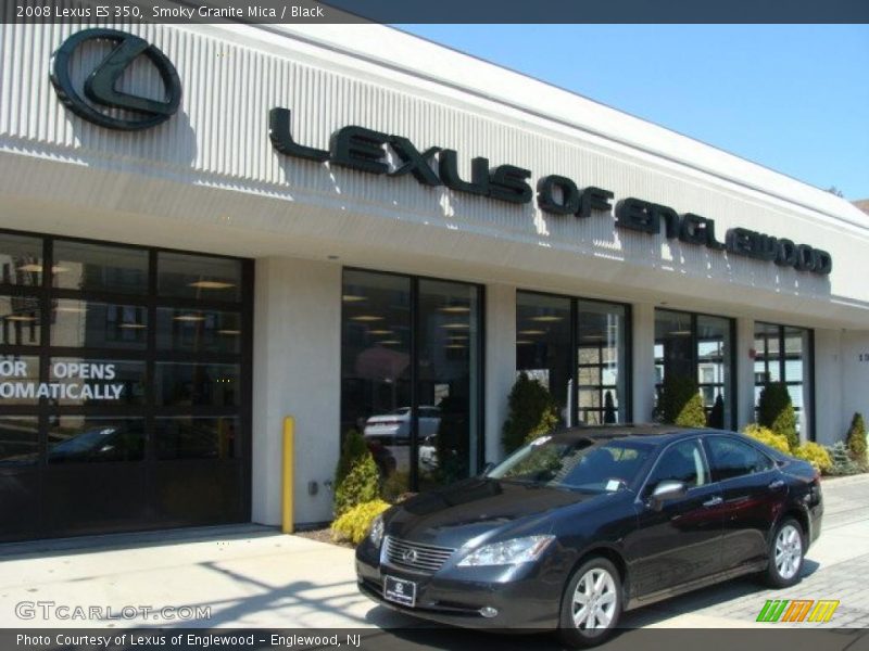 Smoky Granite Mica / Black 2008 Lexus ES 350