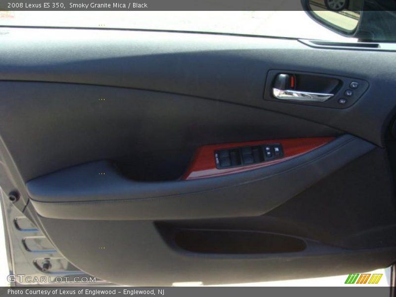 Smoky Granite Mica / Black 2008 Lexus ES 350