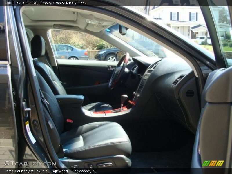 Smoky Granite Mica / Black 2008 Lexus ES 350