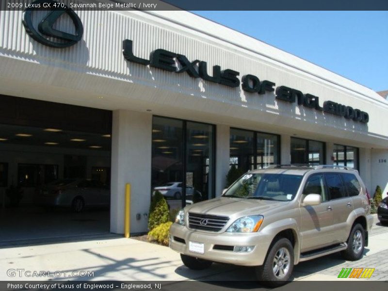 Savannah Beige Metallic / Ivory 2009 Lexus GX 470