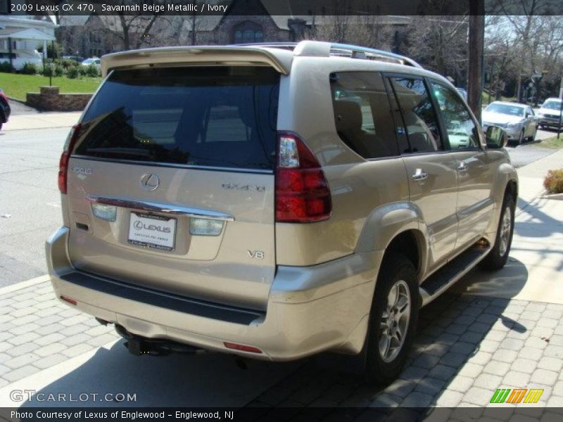 Savannah Beige Metallic / Ivory 2009 Lexus GX 470