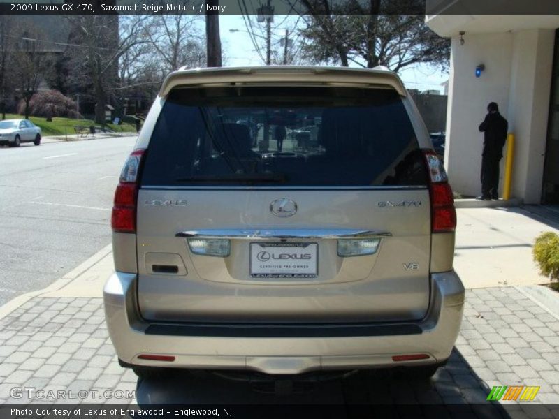 Savannah Beige Metallic / Ivory 2009 Lexus GX 470