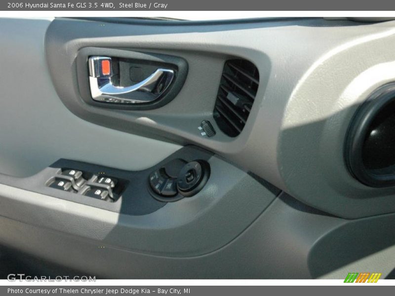 Steel Blue / Gray 2006 Hyundai Santa Fe GLS 3.5 4WD