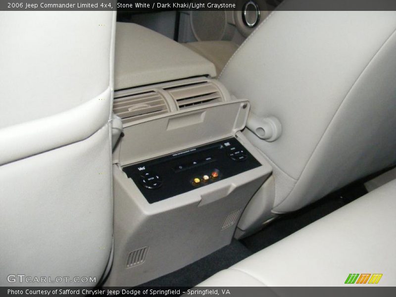Stone White / Dark Khaki/Light Graystone 2006 Jeep Commander Limited 4x4