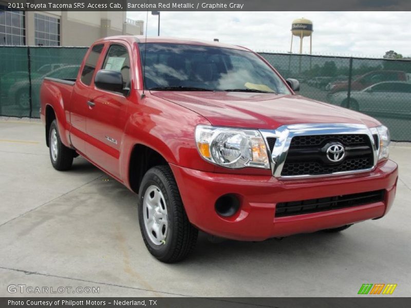 Front 3/4 View of 2011 Tacoma SR5 Access Cab