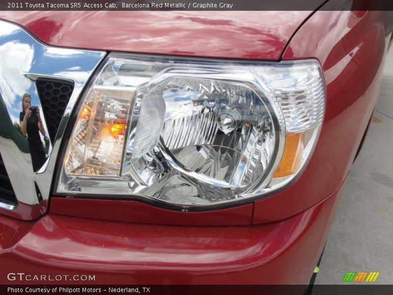 Barcelona Red Metallic / Graphite Gray 2011 Toyota Tacoma SR5 Access Cab