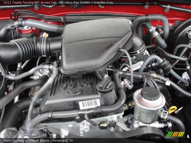  2011 Tacoma SR5 Access Cab Engine - 2.7 Liter DOHC 16-Valve VVT-i 4 Cylinder