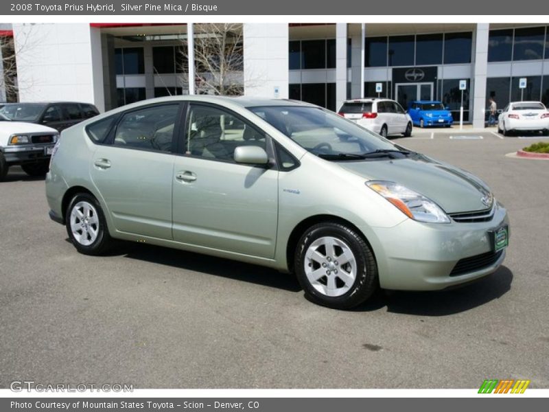 Silver Pine Mica / Bisque 2008 Toyota Prius Hybrid