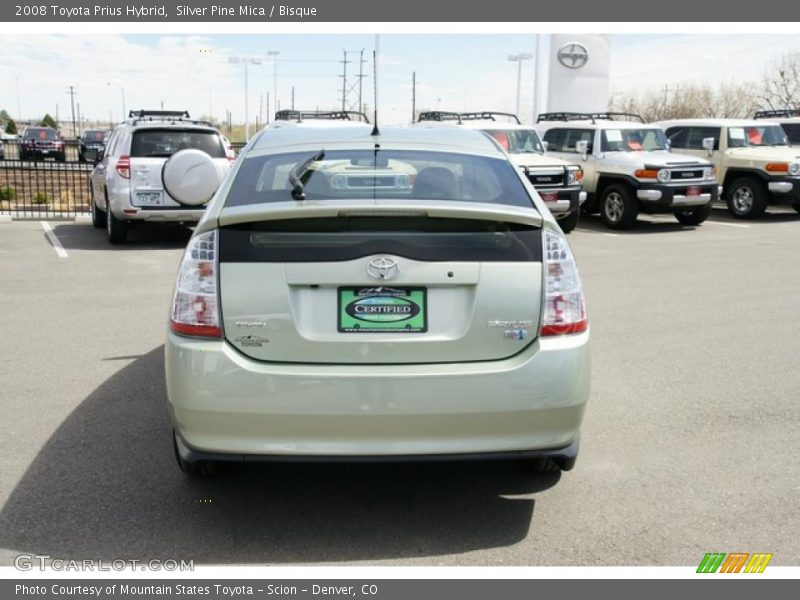 Silver Pine Mica / Bisque 2008 Toyota Prius Hybrid
