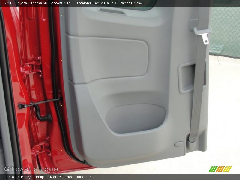 Barcelona Red Metallic / Graphite Gray 2011 Toyota Tacoma SR5 Access Cab