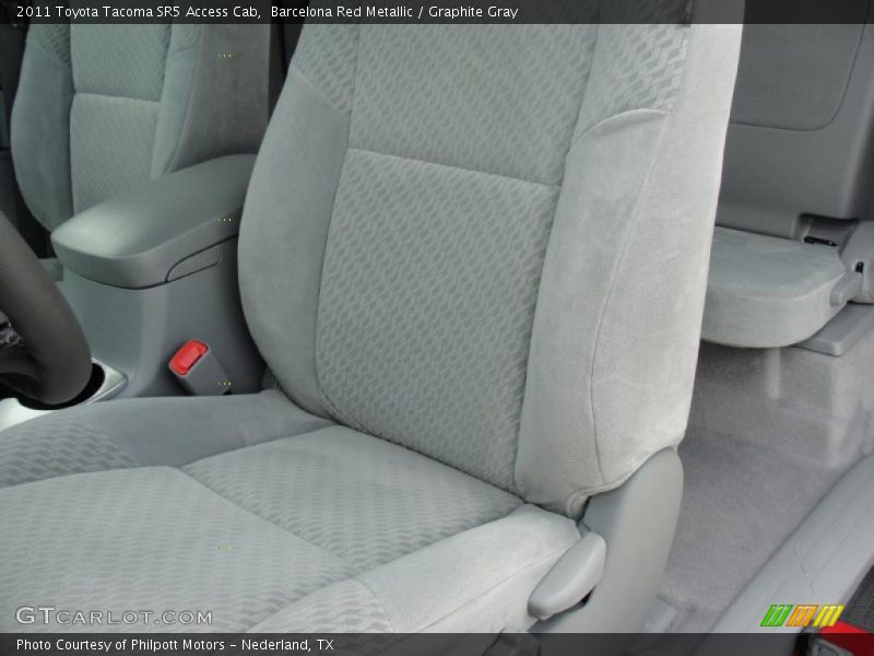 Barcelona Red Metallic / Graphite Gray 2011 Toyota Tacoma SR5 Access Cab