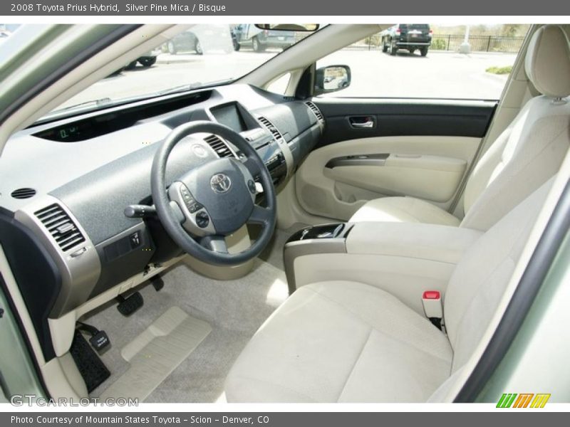 Silver Pine Mica / Bisque 2008 Toyota Prius Hybrid