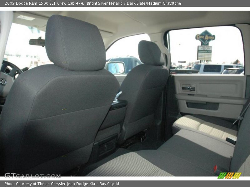 Bright Silver Metallic / Dark Slate/Medium Graystone 2009 Dodge Ram 1500 SLT Crew Cab 4x4