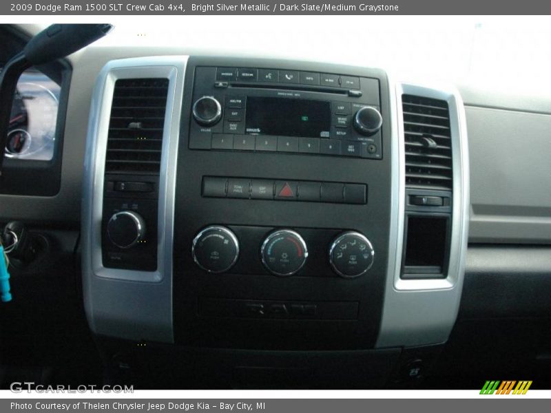 Controls of 2009 Ram 1500 SLT Crew Cab 4x4