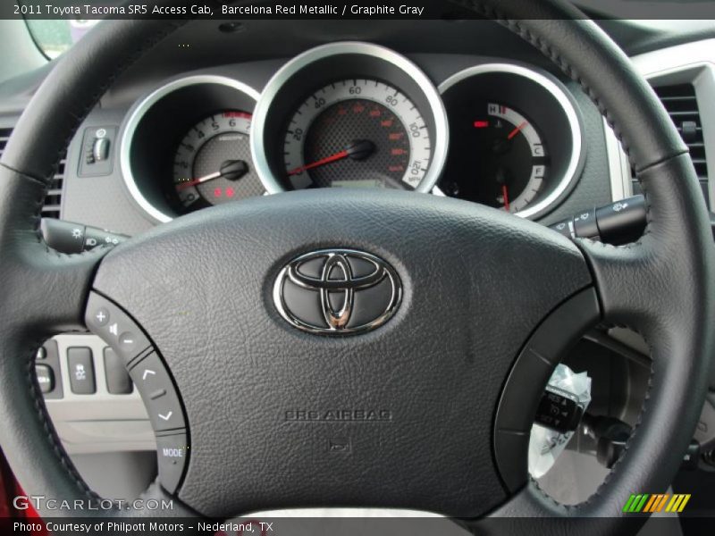  2011 Tacoma SR5 Access Cab Steering Wheel