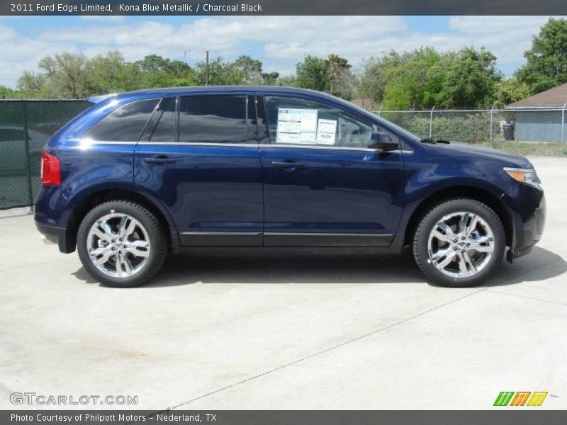  2011 Edge Limited Kona Blue Metallic