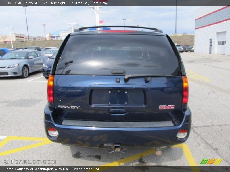 Midnight Blue Metallic / Light Gray 2007 GMC Envoy SLT 4x4