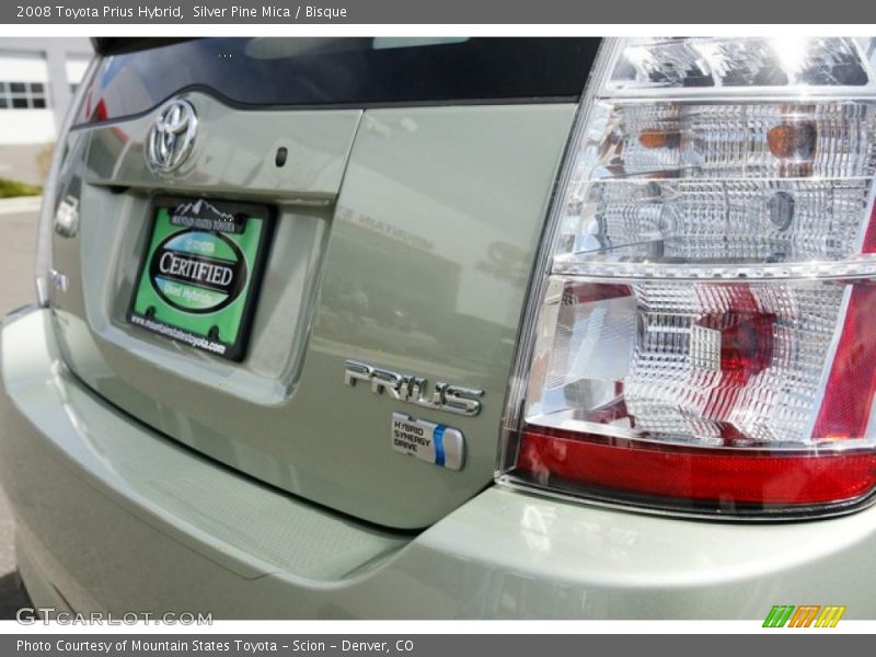 Silver Pine Mica / Bisque 2008 Toyota Prius Hybrid