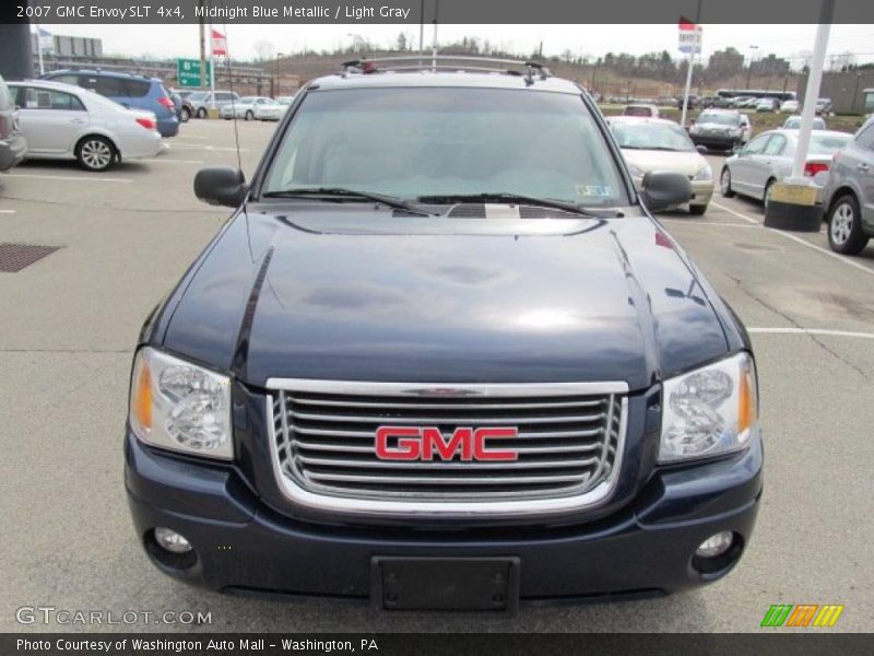 Midnight Blue Metallic / Light Gray 2007 GMC Envoy SLT 4x4