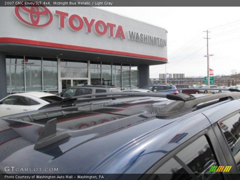 Midnight Blue Metallic / Light Gray 2007 GMC Envoy SLT 4x4