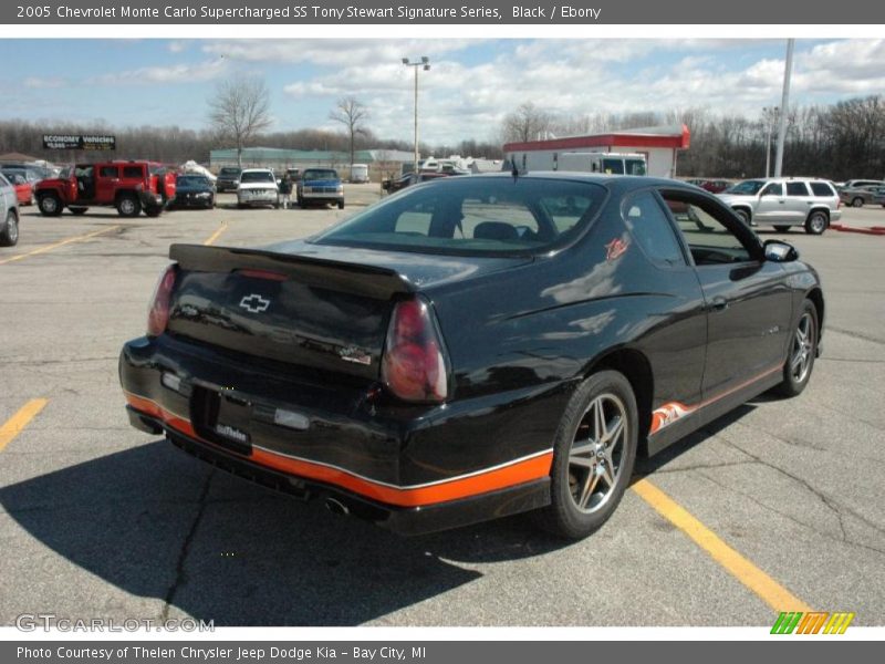  2005 Monte Carlo Supercharged SS Tony Stewart Signature Series Black