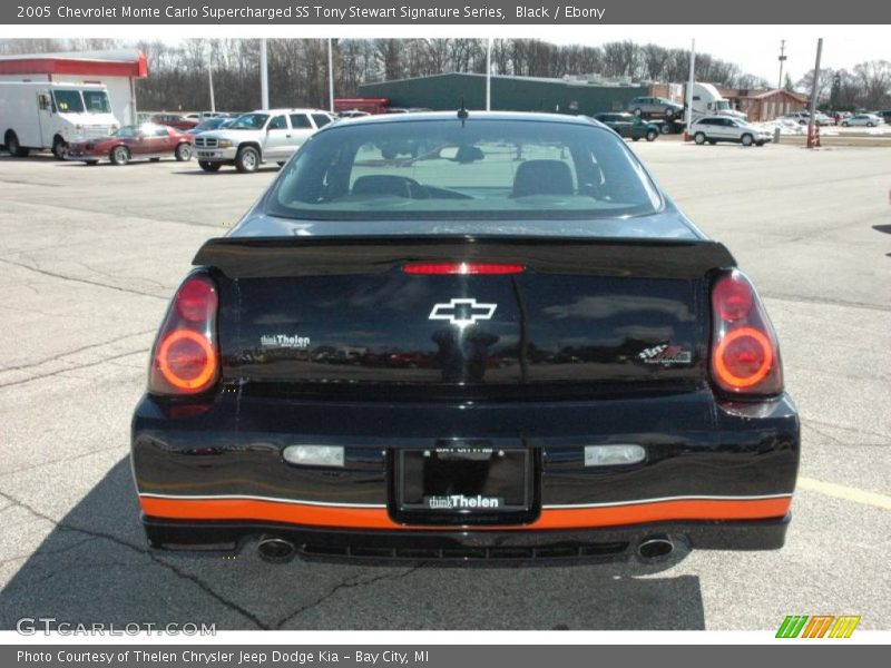  2005 Monte Carlo Supercharged SS Tony Stewart Signature Series Black