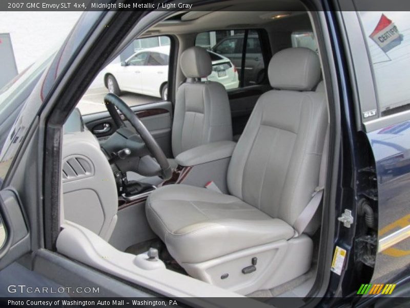 Midnight Blue Metallic / Light Gray 2007 GMC Envoy SLT 4x4