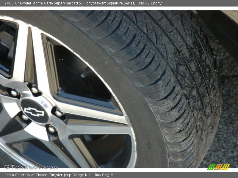 Black / Ebony 2005 Chevrolet Monte Carlo Supercharged SS Tony Stewart Signature Series