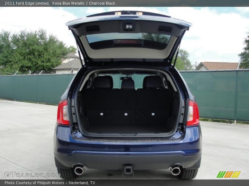 Kona Blue Metallic / Charcoal Black 2011 Ford Edge Limited