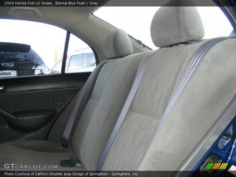  2004 Civic LX Sedan Gray Interior