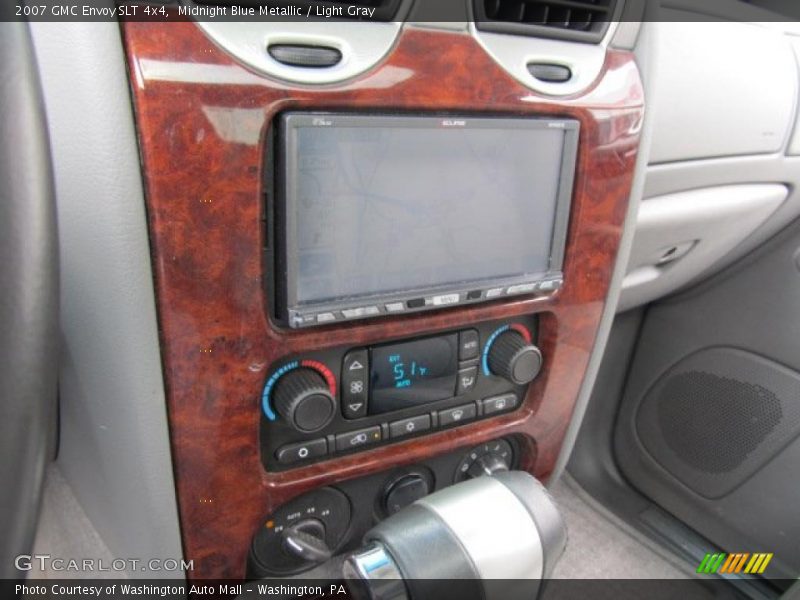 Midnight Blue Metallic / Light Gray 2007 GMC Envoy SLT 4x4